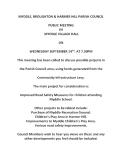 MYDDLE advert re  public meeting Sept 2016